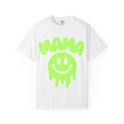 Mama Neon Smiley T-Shirt